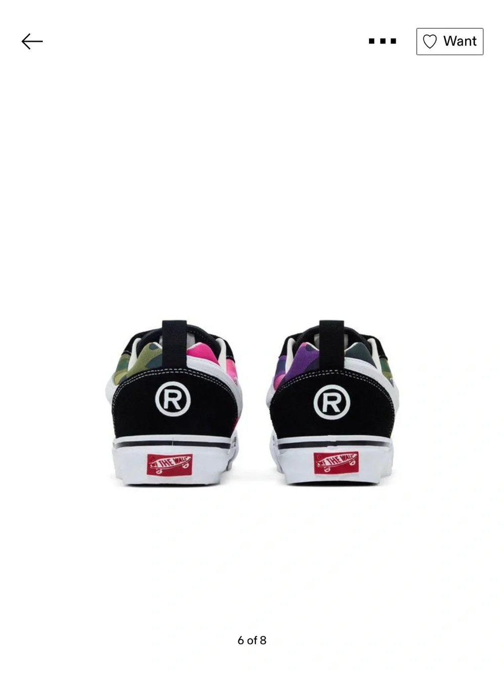 Vans x BAPE Kids Low-Top Sneakers in Black, Green Camo & Pink